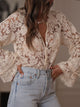 Lucinda | Women's Casual Openwork Shirt
