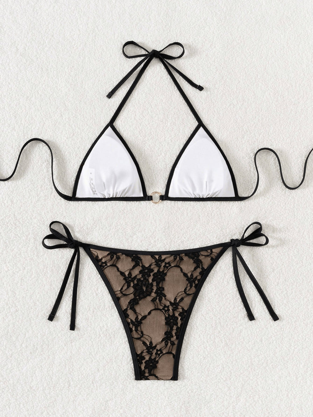 Modesty | Women's Sexy Backless Strappy Triangle Bikini Swimwear