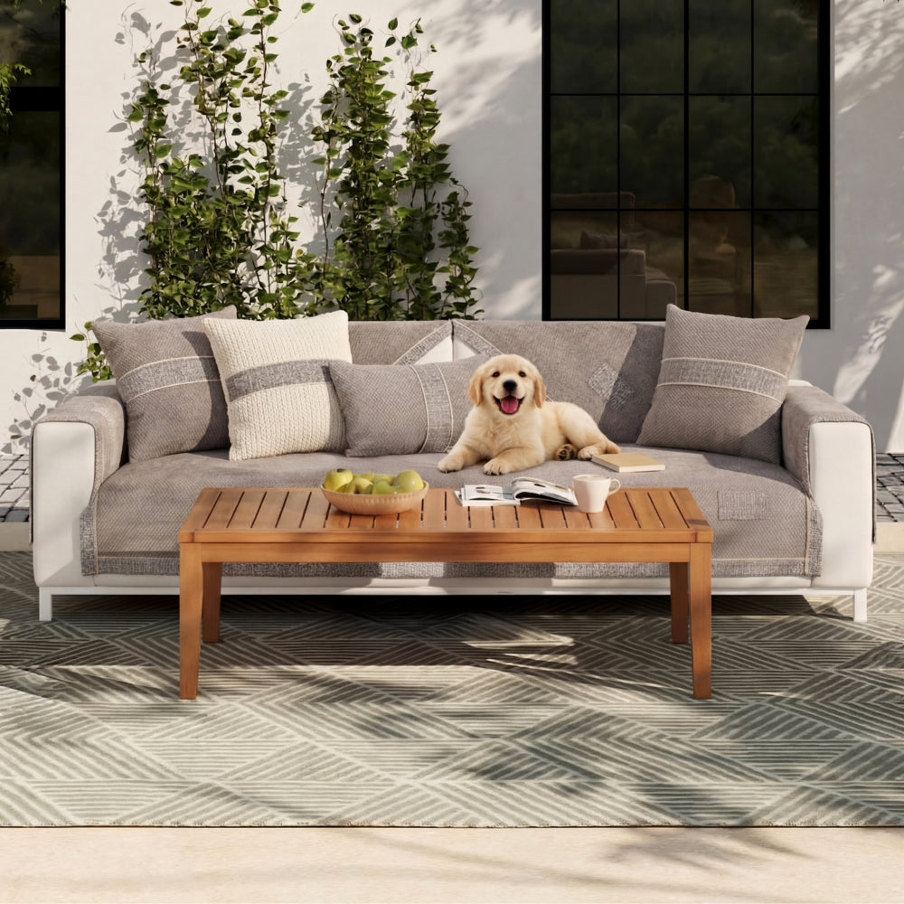 Copacabana | Modern Tweed Woven Chenille Couch Cover - image 3