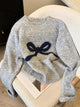Yolanda | Women's Elegant Bow Knit Sweater for Autumn & Winter