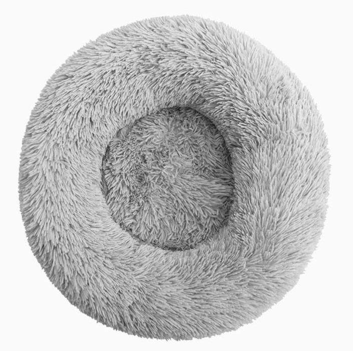 Tamarama | Fluffy Round Faux Fur Dog Bed - image 15