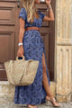 Isolina | Women's Sleeveless Bohemian Maxi Dress with Round Neck - image 1
