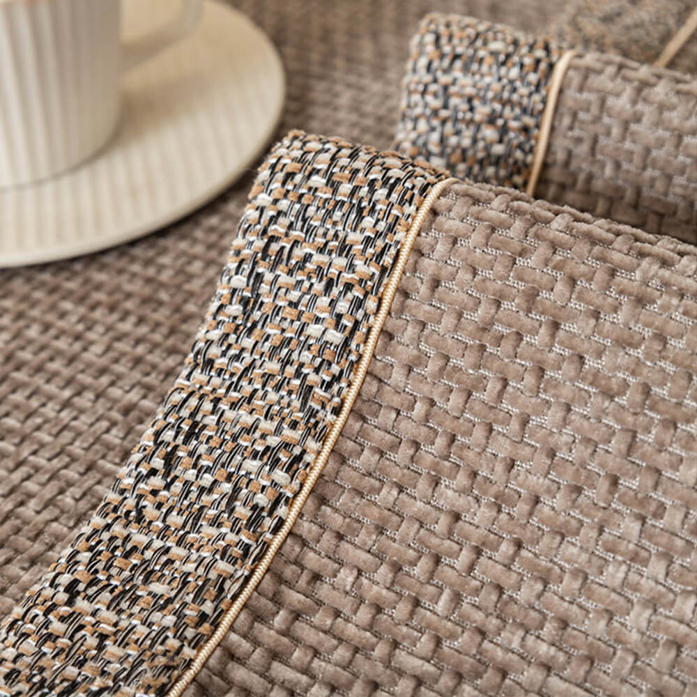 Copacabana | Modern Tweed Woven Chenille Couch Cover - image 4