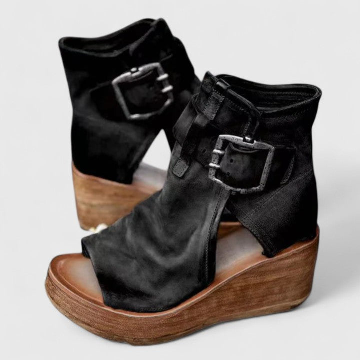 Jess | Women's Orthopedic-Style Wedge Sandals with Arch Support