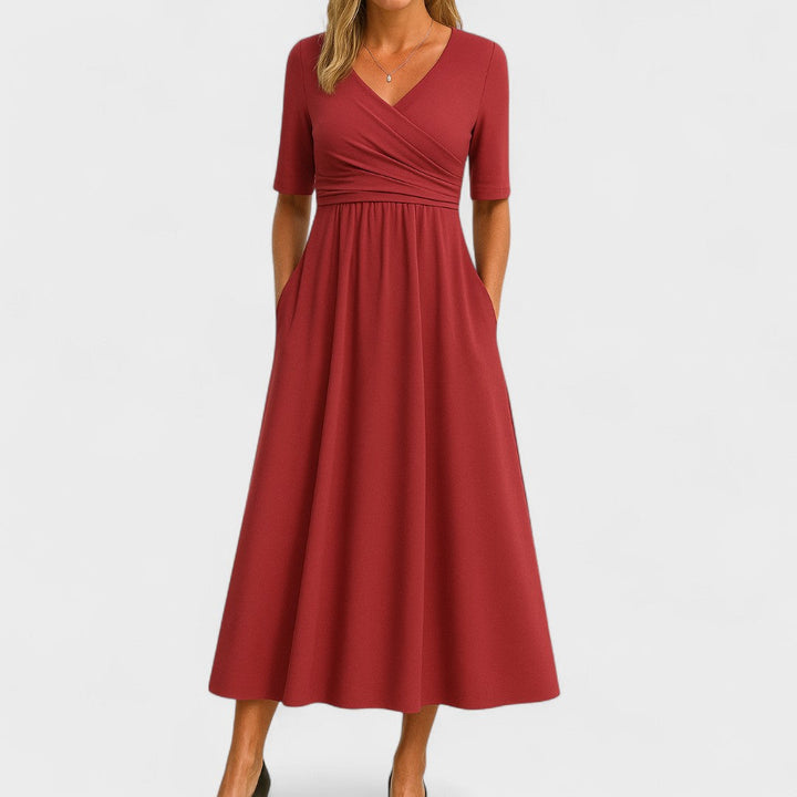 Agatha | Women's Elegant Midi Dress