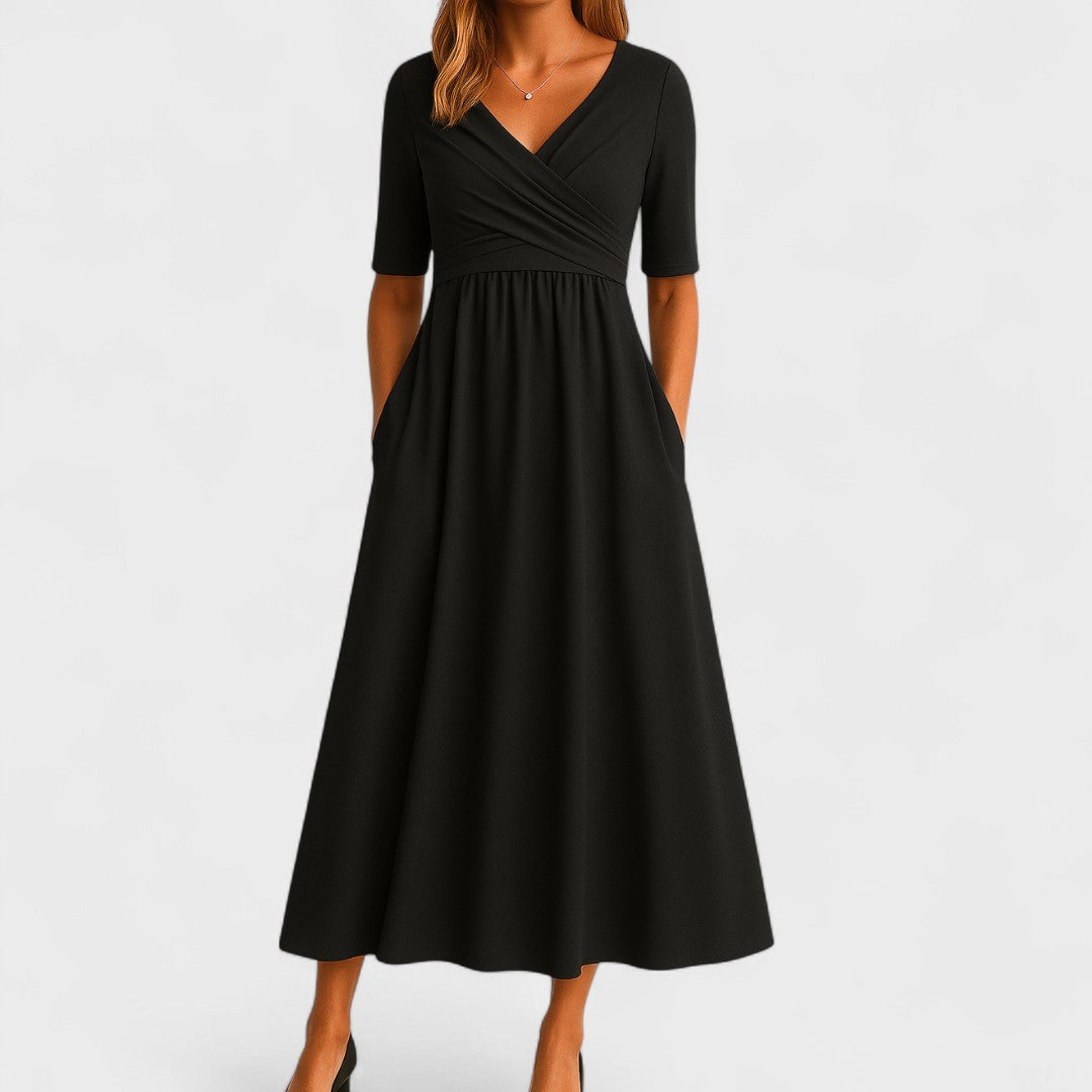 Agatha | Women's Elegant Midi Dress