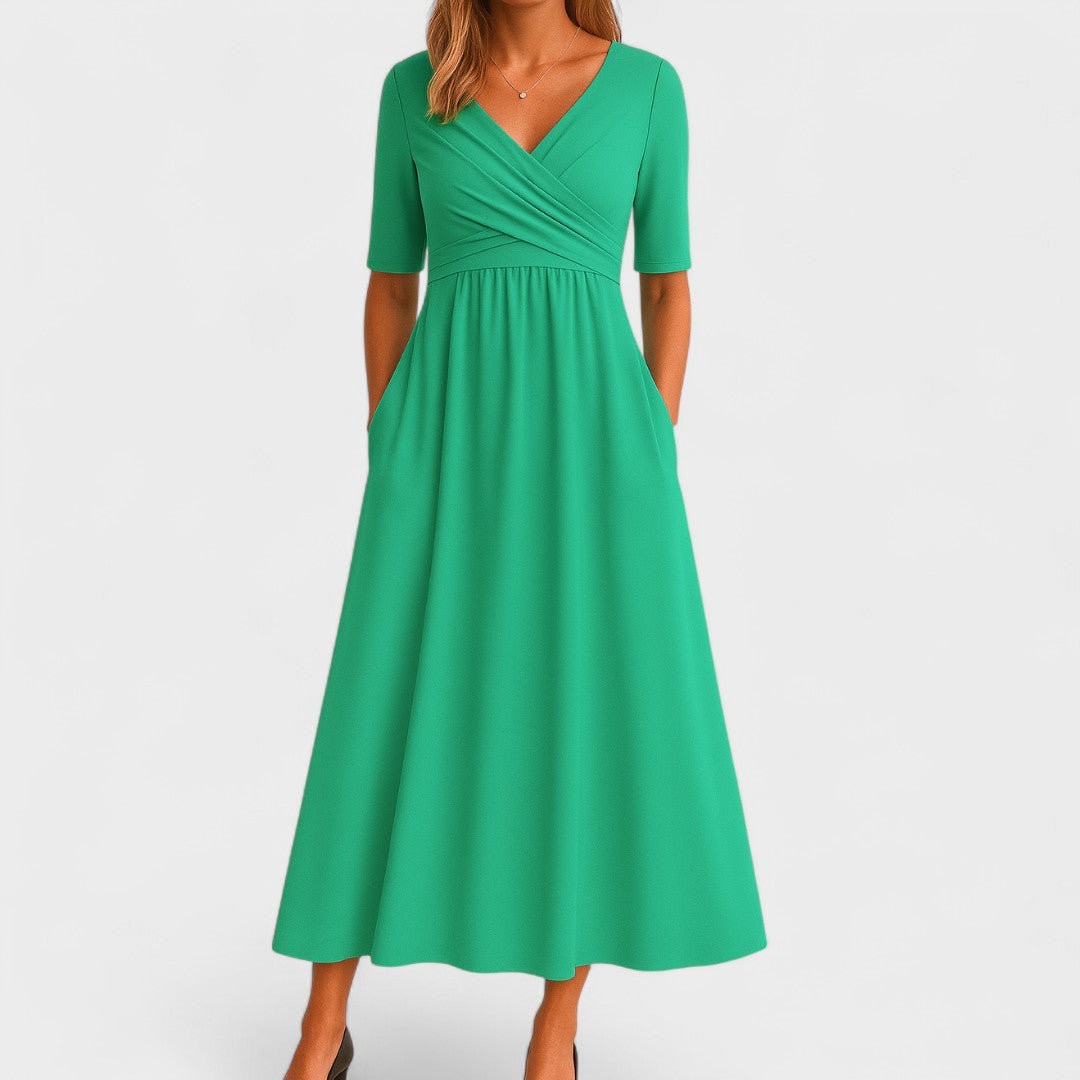 Agatha | Women's Elegant Midi Dress