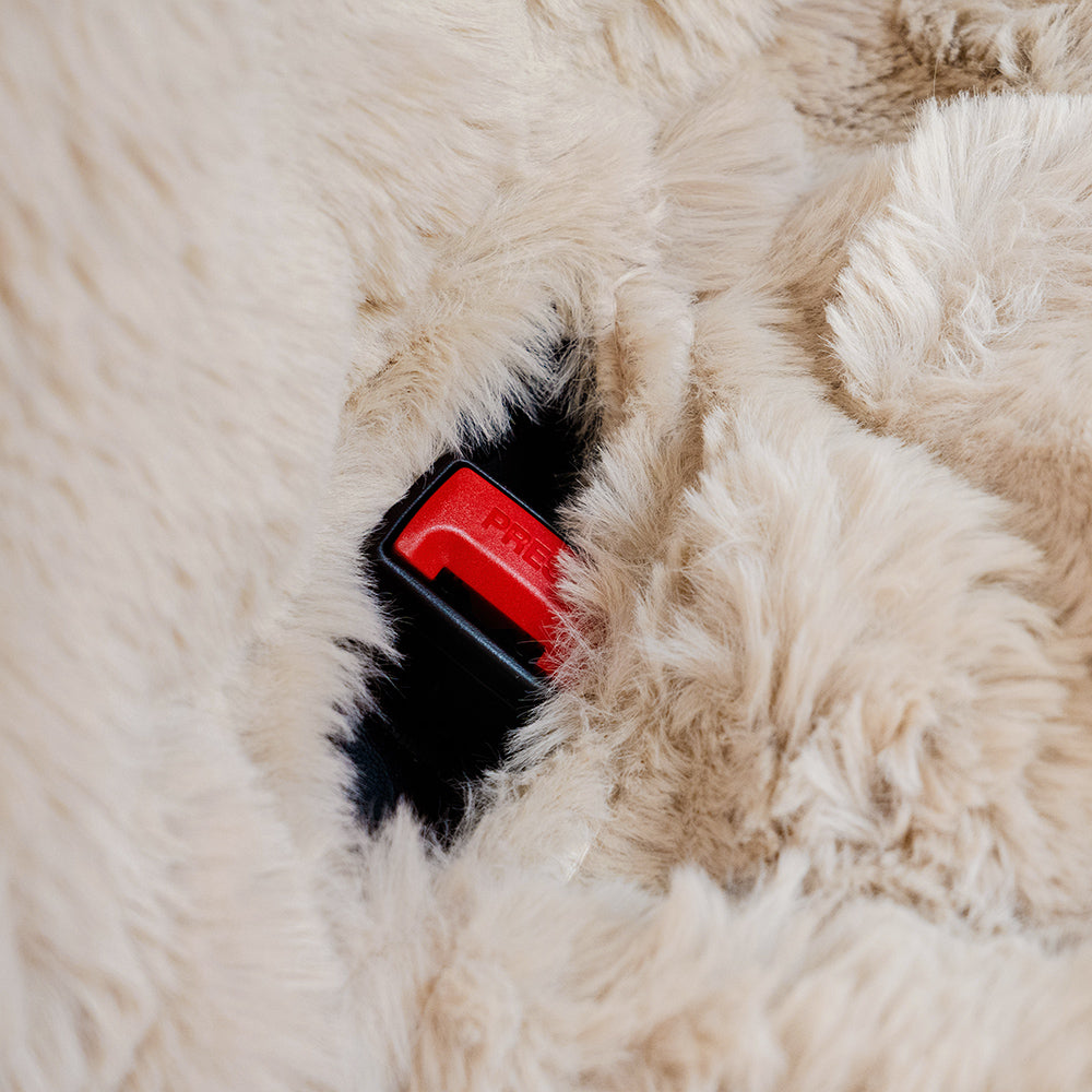 Terrigal | Fluffy Faux Fur Pet Blanket Car Seat Cover - image 6