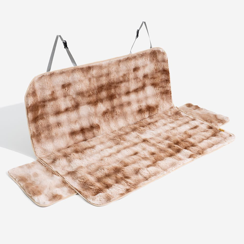 Terrigal | Fluffy Faux Fur Pet Blanket Car Seat Cover - image 11
