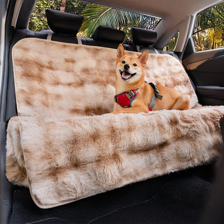 Terrigal | Fluffy Faux Fur Pet Blanket Car Seat Cover - image 1