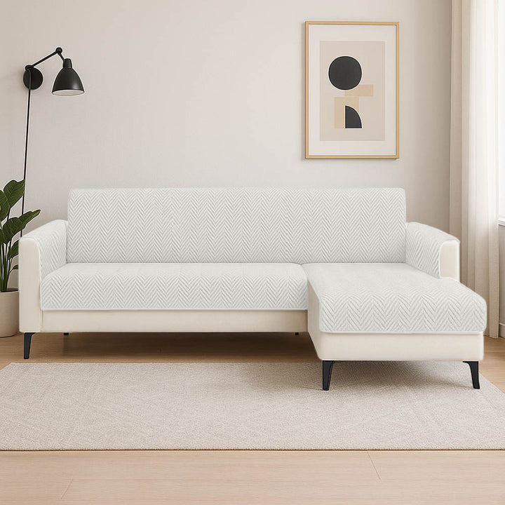 Rhyll | Waterproof Non-Slip Chenille One-Piece Couch Cover - image 40