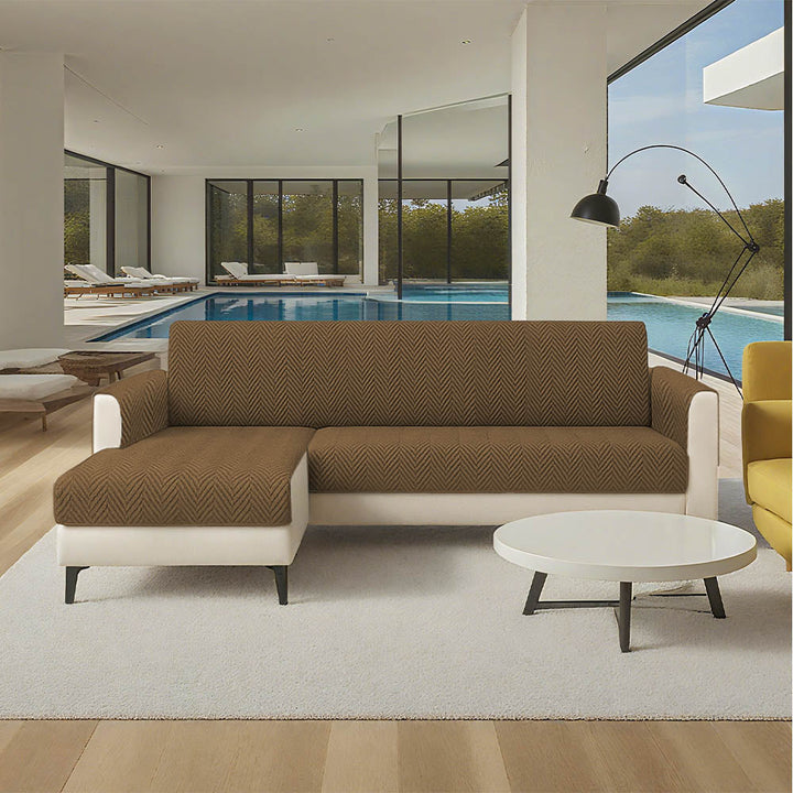 Rhyll | Waterproof Non-Slip Chenille One-Piece Couch Cover - image 39