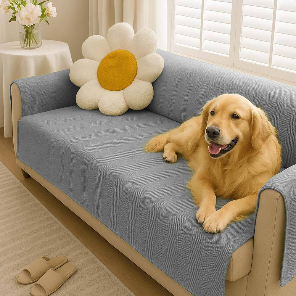 Rhyll | Waterproof Non-Slip Chenille One-Piece Couch Cover - image 12