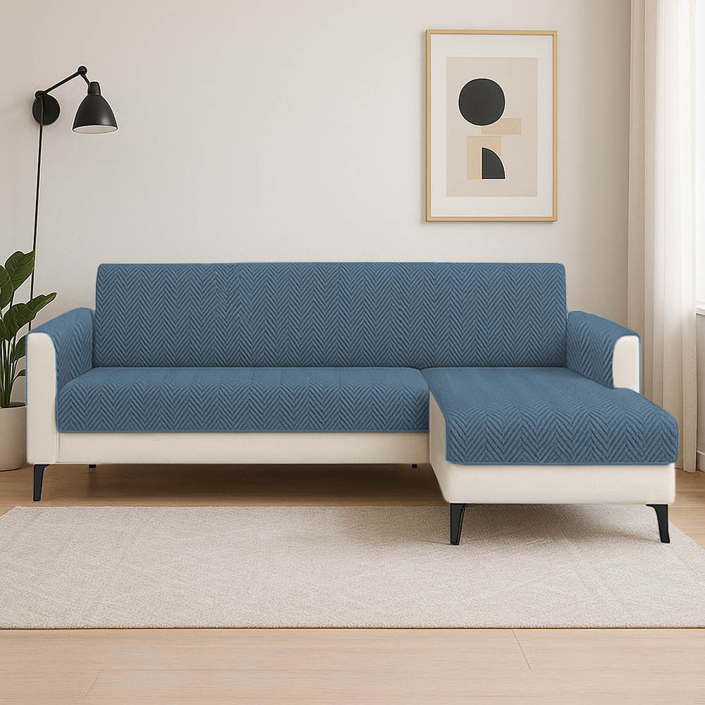 Rhyll | Waterproof Non-Slip Chenille One-Piece Couch Cover - image 22