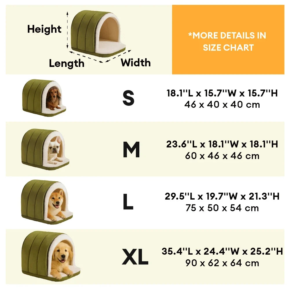 Woodside | Convertible Cat Cave and Small Dog Bed - image 10