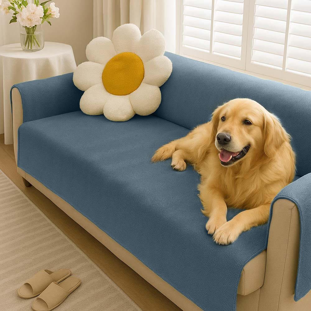 Rhyll | Waterproof Non-Slip Chenille One-Piece Couch Cover - image 18