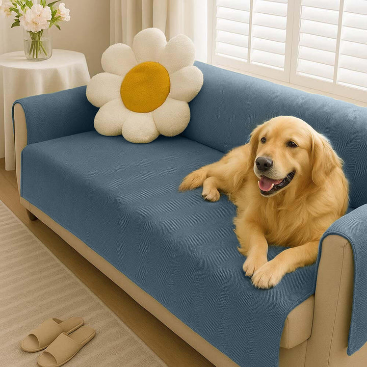 Rhyll | Waterproof Non-Slip Chenille One-Piece Couch Cover - image 18