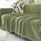 Dalmeny | Herringbone Chenille Tassel Couch Throw Cover - image 4