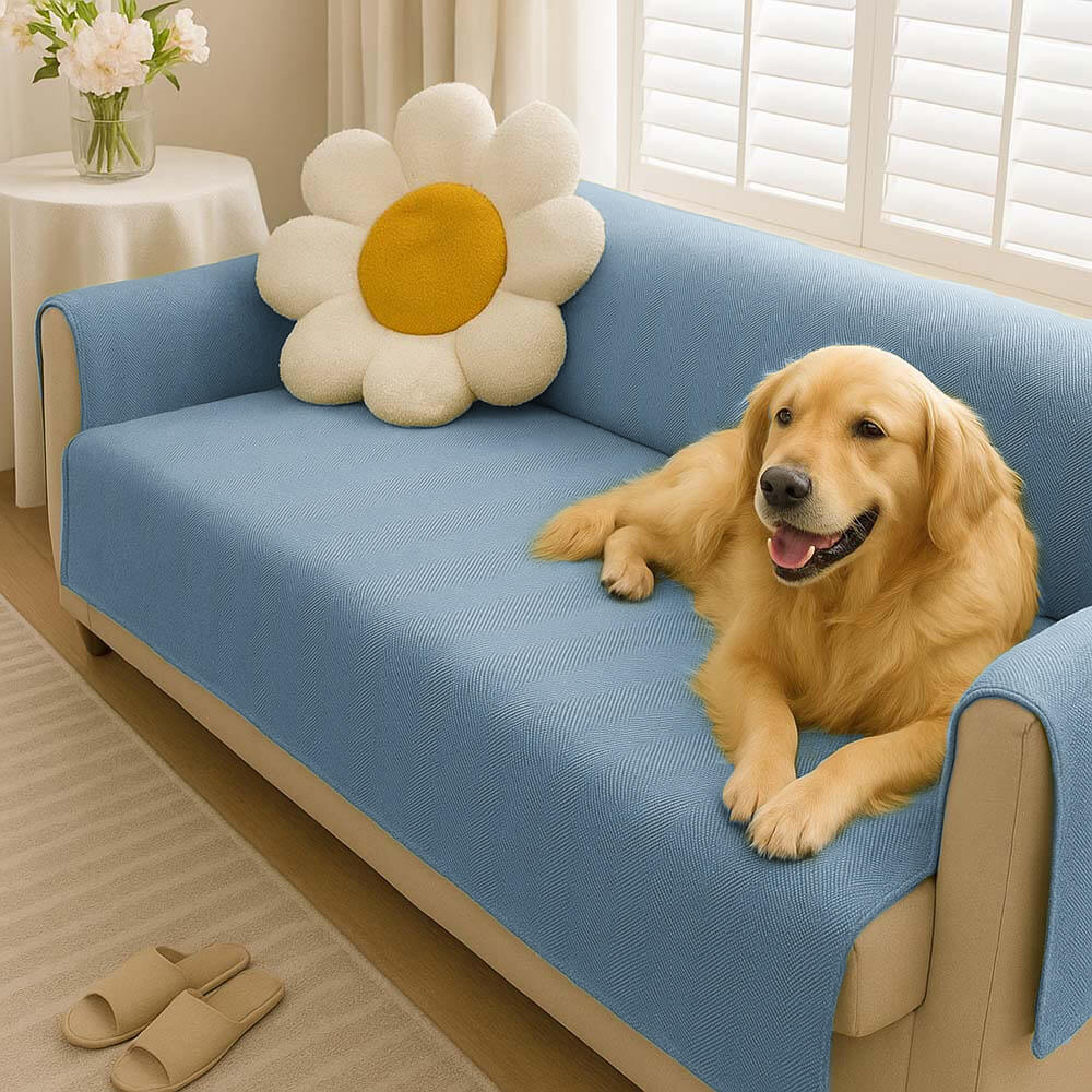 Rhyll | Waterproof Non-Slip Chenille One-Piece Couch Cover - image 23