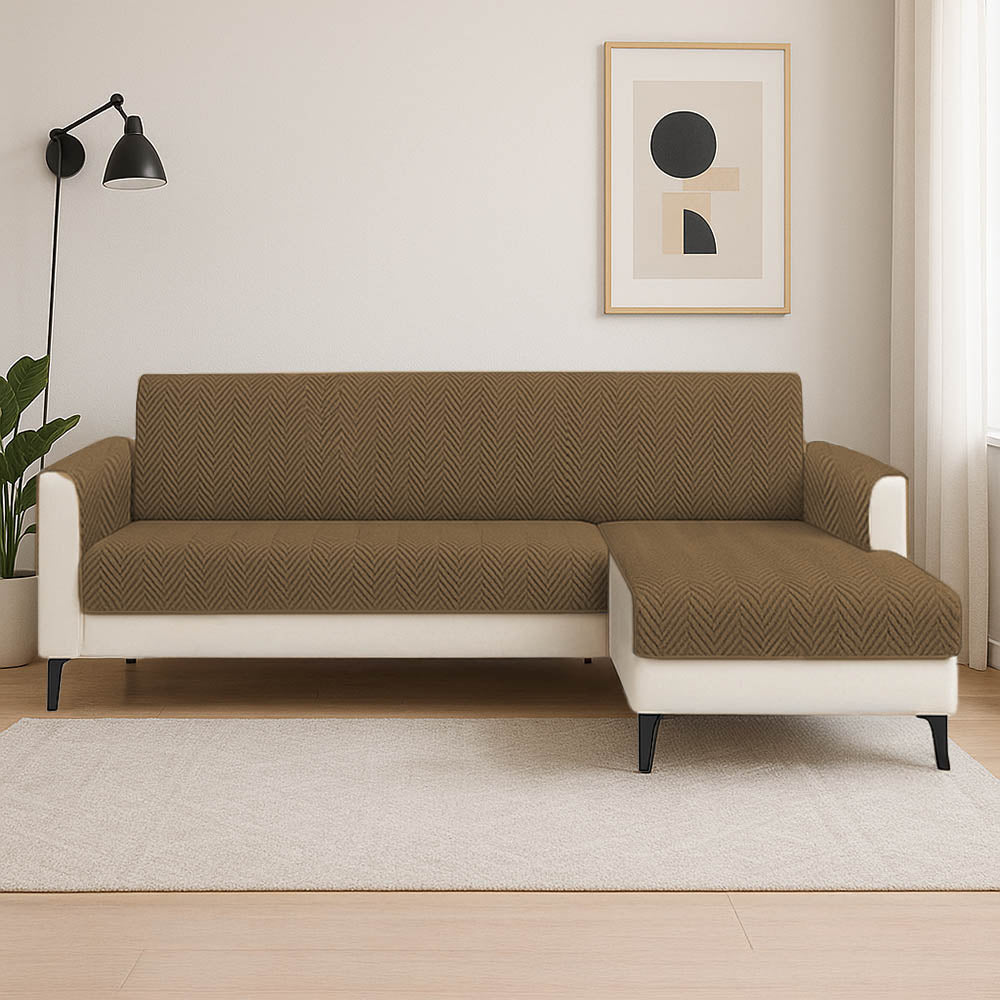Rhyll | Waterproof Non-Slip Chenille One-Piece Couch Cover - image 38