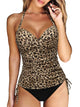 Honorine | Women's Tankini Set with Halter Neck and Twist Front - image 2