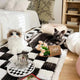 Kurnell | Cream Plaid Chenille Pet Mat and Couch Cover - image 17