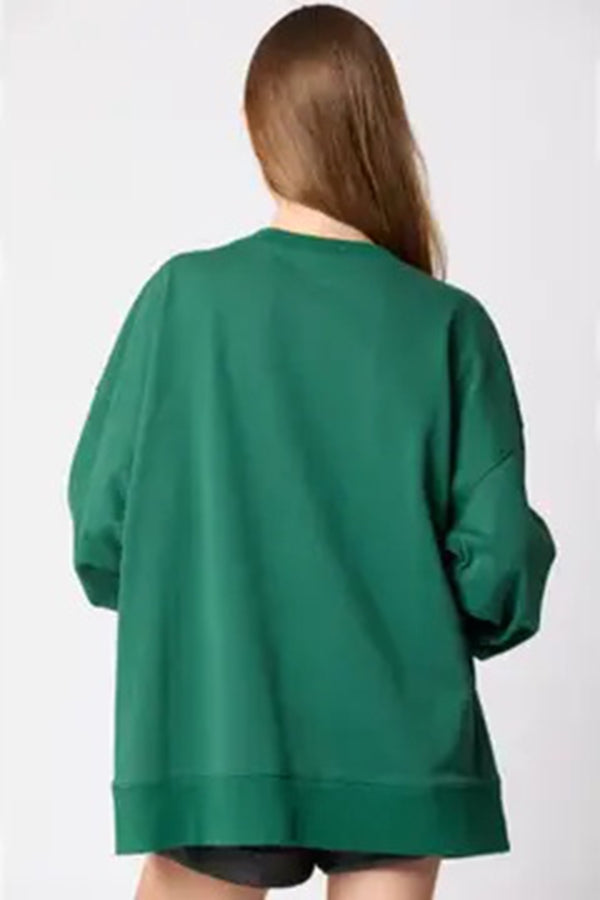 Juetta | Women's Sequin Pumpkin Sweatshirt with Round Neck - image 12