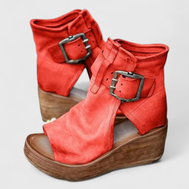 Jess | Women's Orthopedic-Style Wedge Sandals with Arch Support