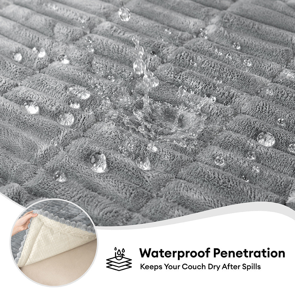 Kioloa | Waterproof Soft Flannel Non-Slip Couch Cover - image 2