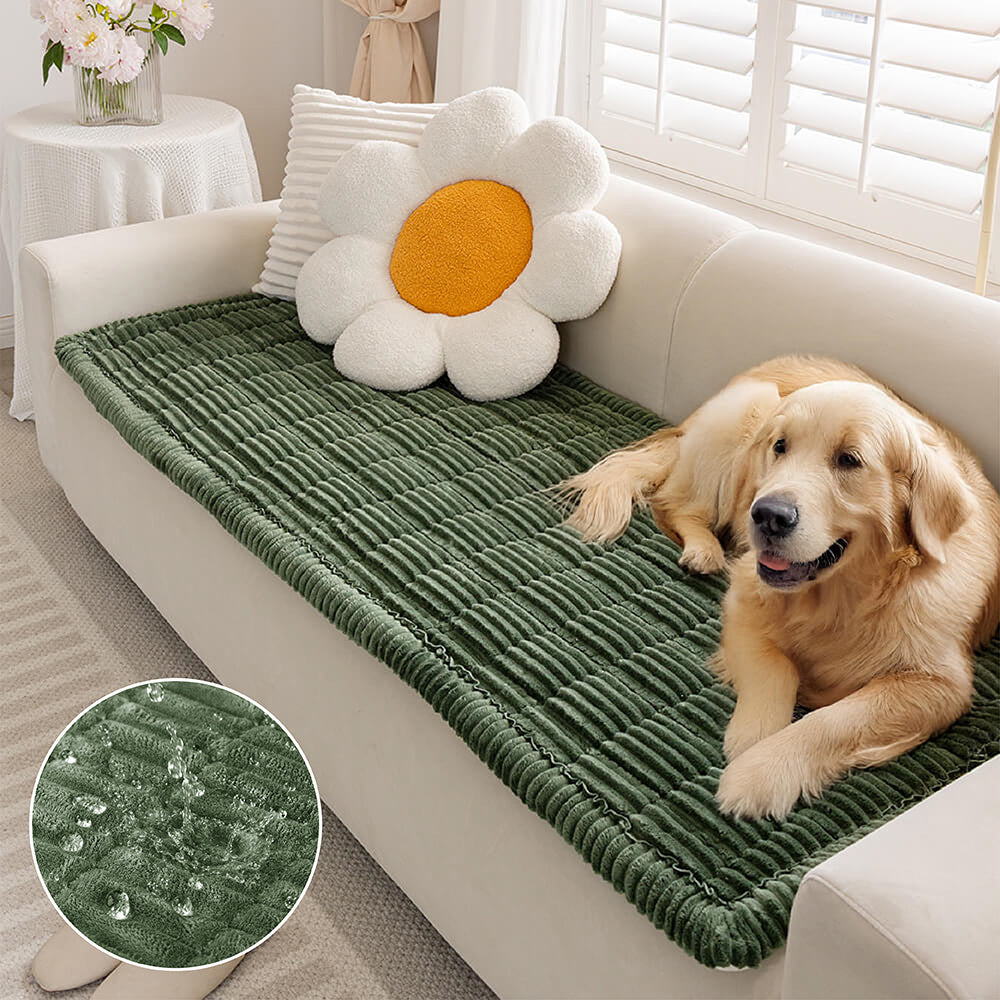 Kioloa | Waterproof Soft Flannel Non-Slip Couch Cover - image 1
