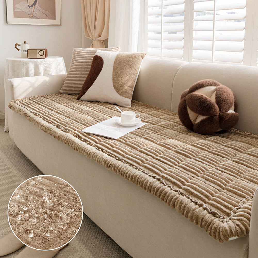 Kioloa | Waterproof Soft Flannel Non-Slip Couch Cover - image 5