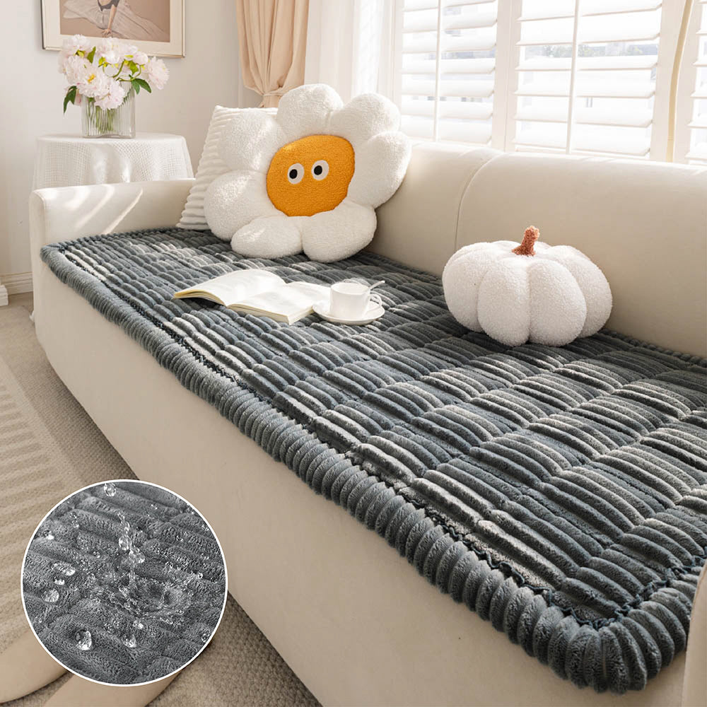 Kioloa | Waterproof Soft Flannel Non-Slip Couch Cover - image 4