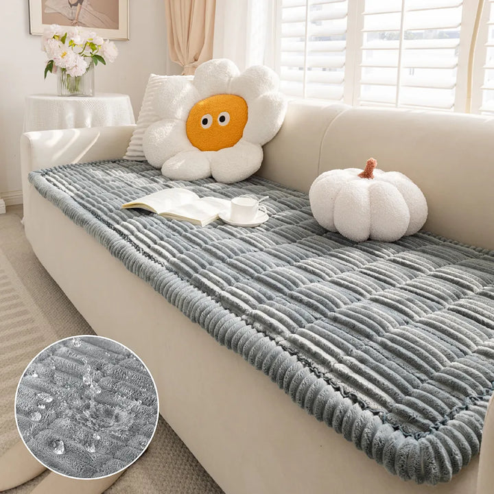 Kioloa | Waterproof Soft Flannel Non-Slip Couch Cover - image 25