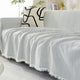 Dalmeny | Herringbone Chenille Tassel Couch Throw Cover - image 8