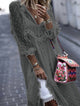Honor | Women's White Jacquard Polka Dot See-Through Maxi Dress Long Sleeve