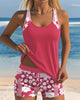 Godelieve | Women's Printed Tankini Set with Swim Shorts - image 1