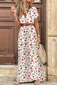 Isolina | Women's Sleeveless Bohemian Maxi Dress with Round Neck - image 4