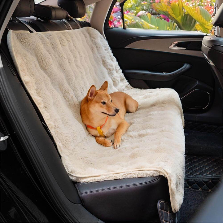 Terrigal | Fluffy Faux Fur Pet Blanket Car Seat Cover - image 12