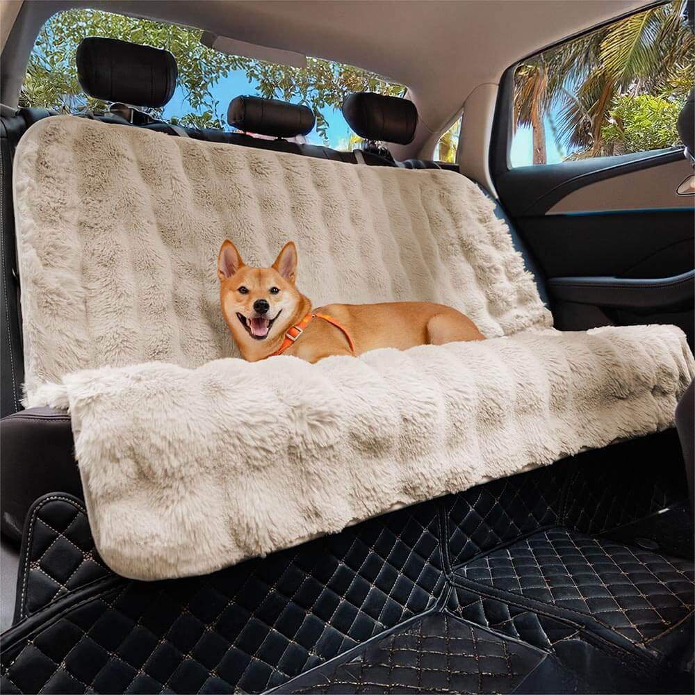 Terrigal | Fluffy Faux Fur Pet Blanket Car Seat Cover - image 7