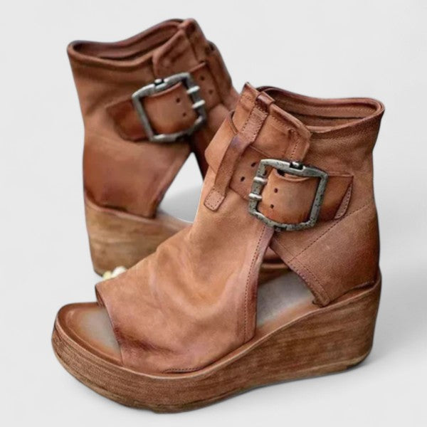 Jess | Women's Orthopedic-Style Wedge Sandals with Arch Support
