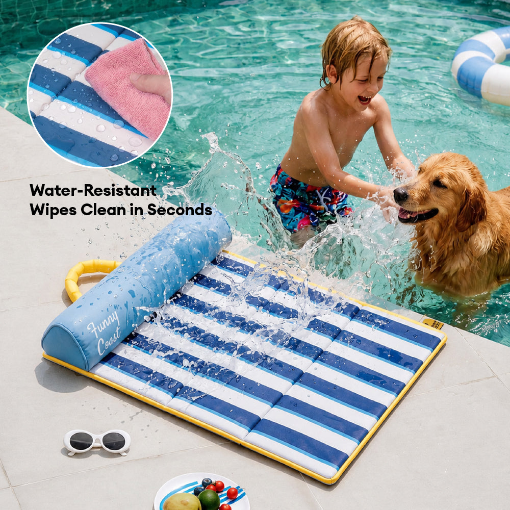 Sparrow | Portable Cooling Dog Mat with Memory Foam Cushion and Water Resistant Surface - image 9