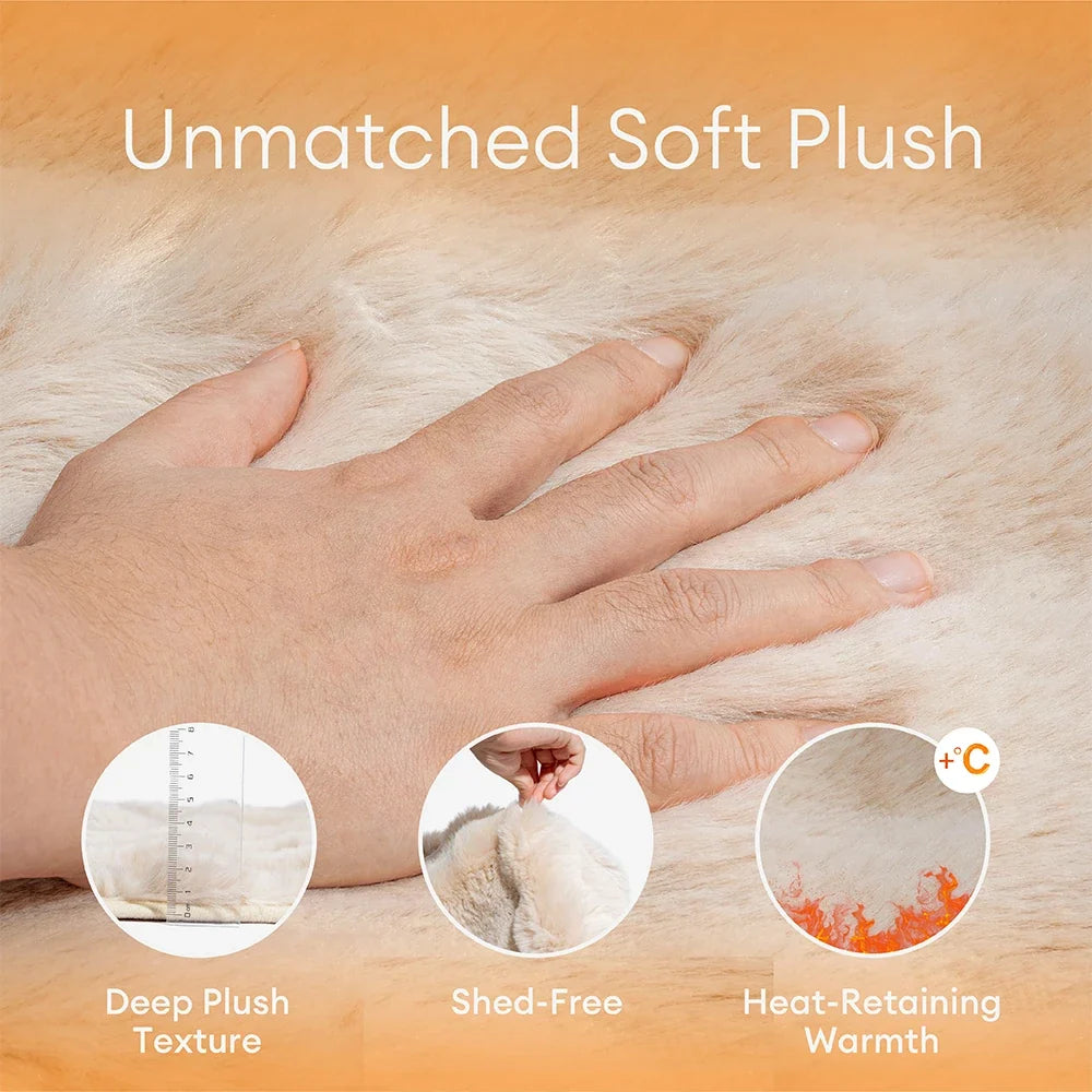Somers | Water-Resistant Fluffy Stretch Couch Cover - image 3