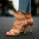 Adalyn | Women's Cushioned Strappy Heeled Sandals