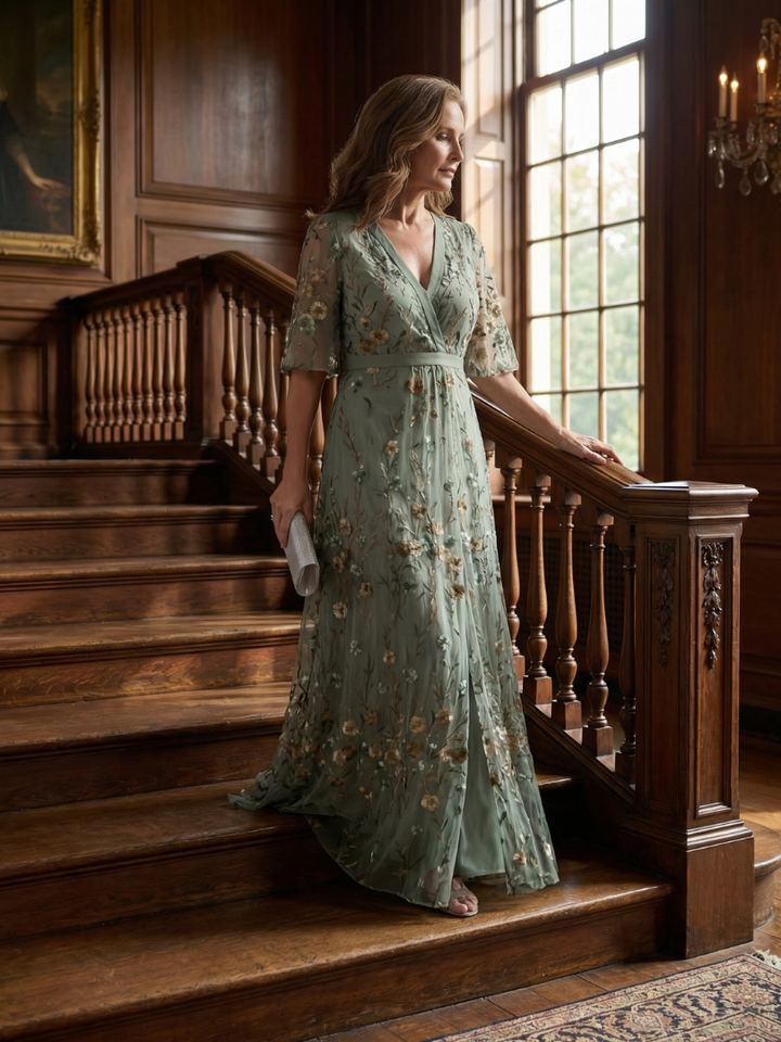 Selora | Women's Halter Bloom Flow Maxi Dress