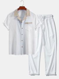 Tan & White