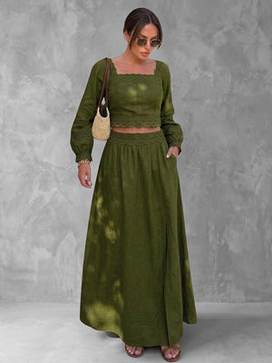 OLIVE GREEN