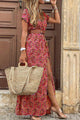 Isolina | Women's Sleeveless Bohemian Maxi Dress with Round Neck - image 5