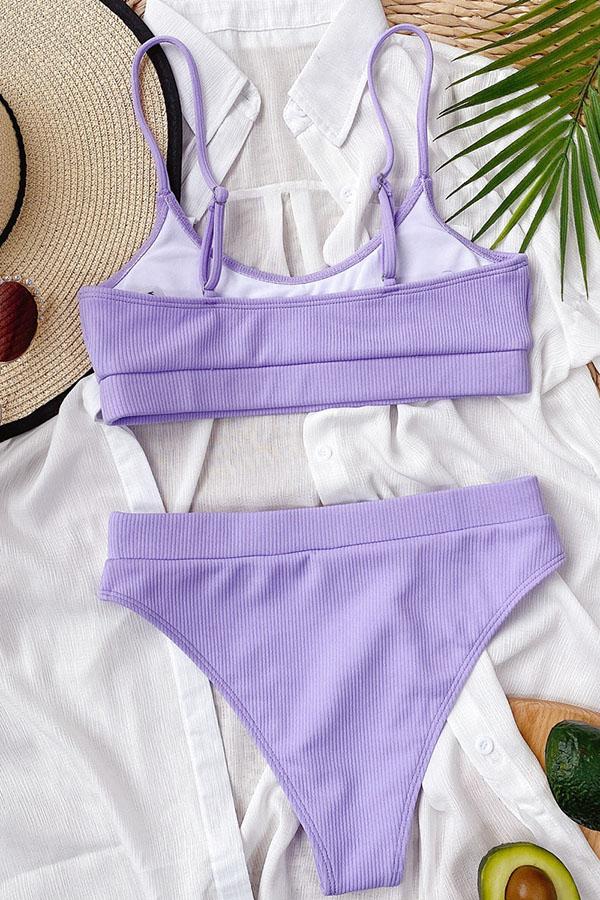 Sidonia | Women's Knitted Tankini Set - image 6