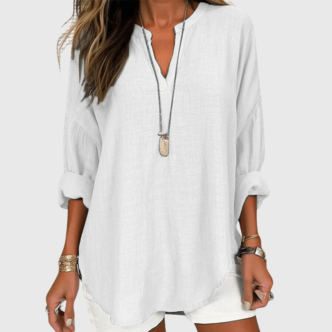 Lenara | Women's Flowy Elegant Beach Shirt
