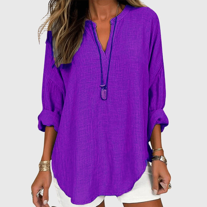 Lenara | Women's Flowy Elegant Beach Shirt